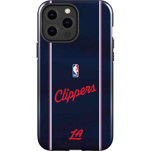 NBA LA Clippers Jersey iPhone 15 Pro Max Impact Case